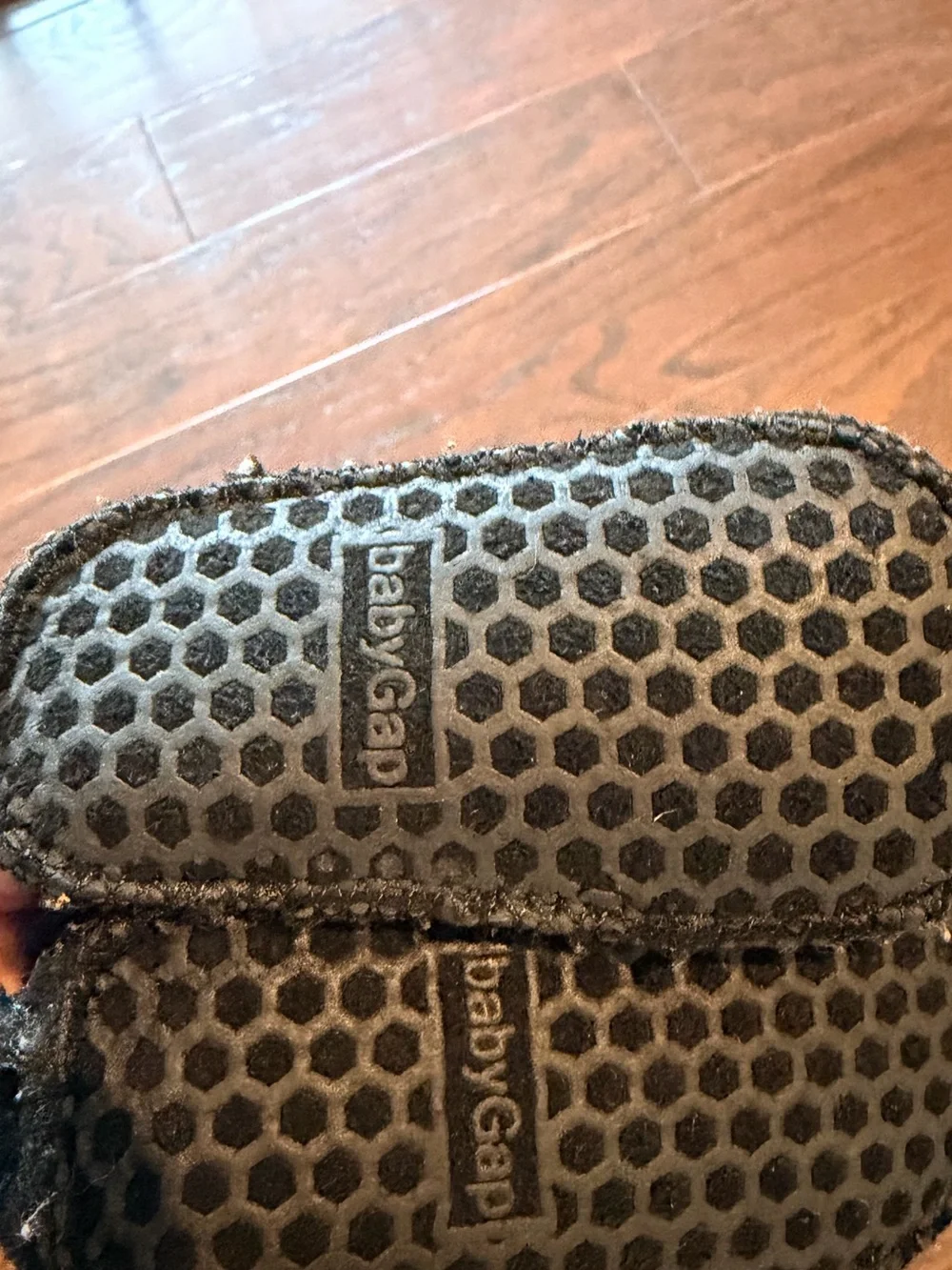 GAP Black Fleece Baby Booties